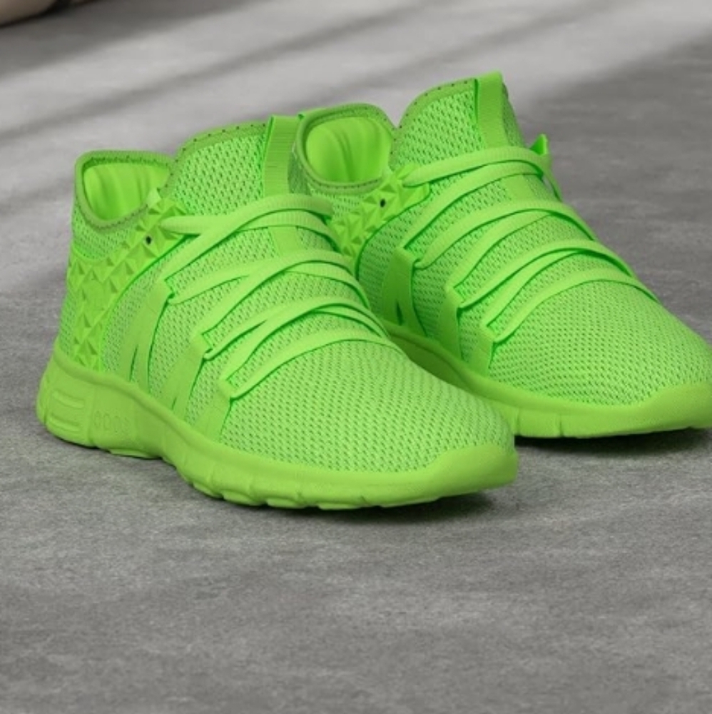INZCOU Neon Green Sneakers